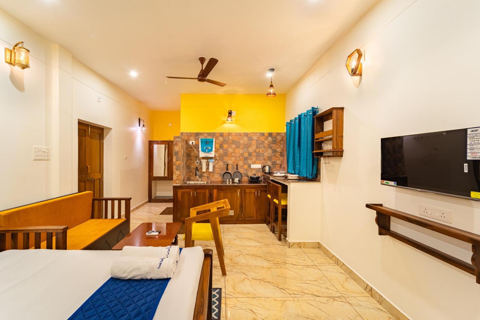 Teak Leaf Gateway Villa With Swimming Pool Indoor Games Kālapettai Εξωτερικό φωτογραφία