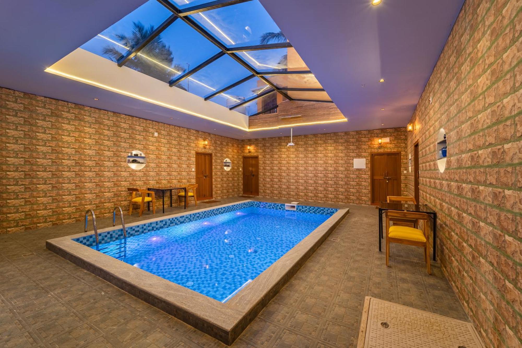 Teak Leaf Gateway Villa With Swimming Pool Indoor Games Kālapettai Εξωτερικό φωτογραφία