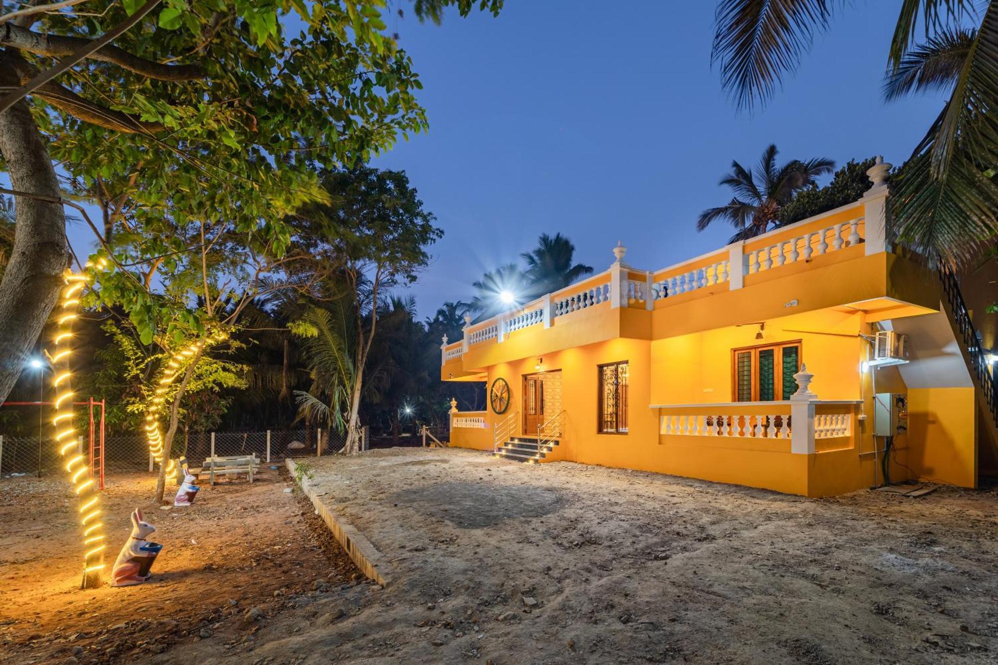 Teak Leaf Gateway Villa With Swimming Pool Indoor Games Kālapettai Εξωτερικό φωτογραφία