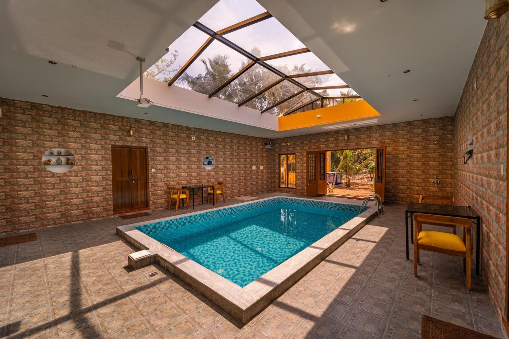Teak Leaf Gateway Villa With Swimming Pool Indoor Games Kālapettai Εξωτερικό φωτογραφία